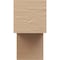 Ekena Millwork 7"W x 14"D x 14"H Classic Chapel Hill Rough Cedar Woodgrain TimberThane Corbel, Primed Tan CORUR07X14X14CHPRCPR - alternate 4